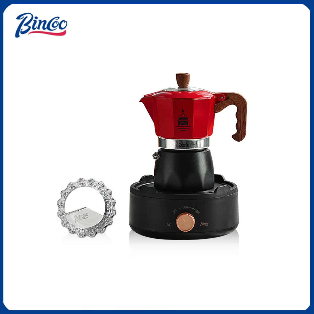 Equipment Of Coffee Machine - Bincoo Double Valve café Moka Pot