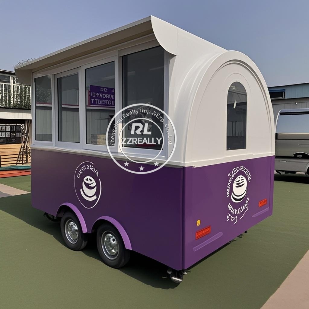 Coffee Equipment Europe - Remorque de camion de nourriture Standard