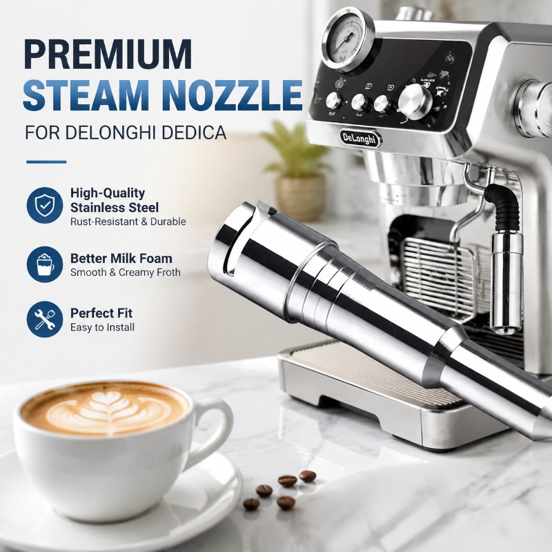Steam Wand Tip - Buse vapeur universelle à clipser de