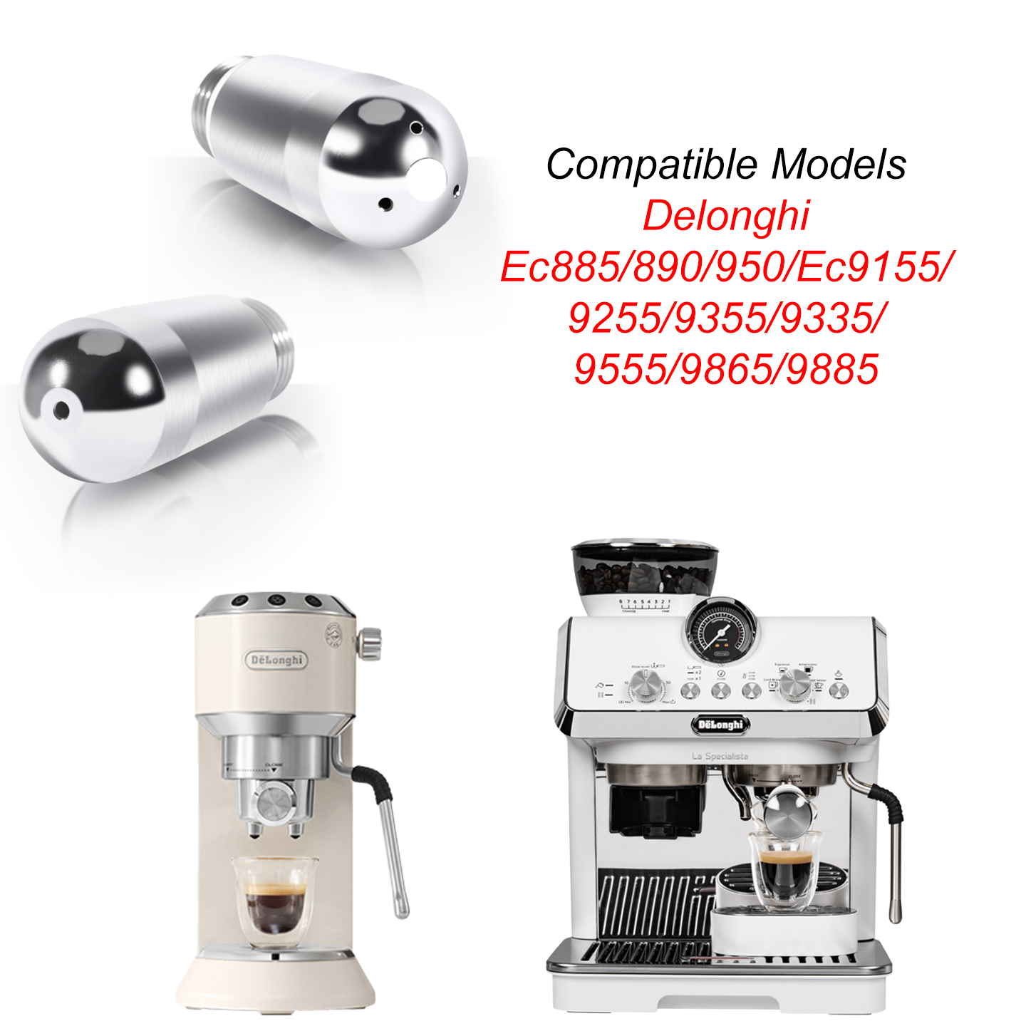 Steam Wand Tip - Buse à vapeur pour café Delonghi