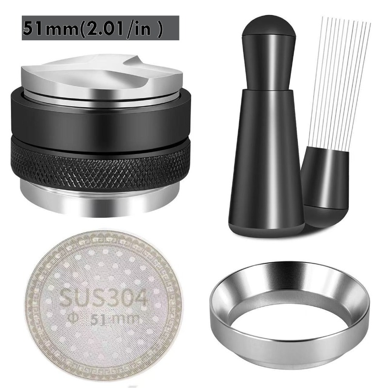 Coffee Equipment Kit - Ensemble Espresso 5 pièces 51/53/58mm -
