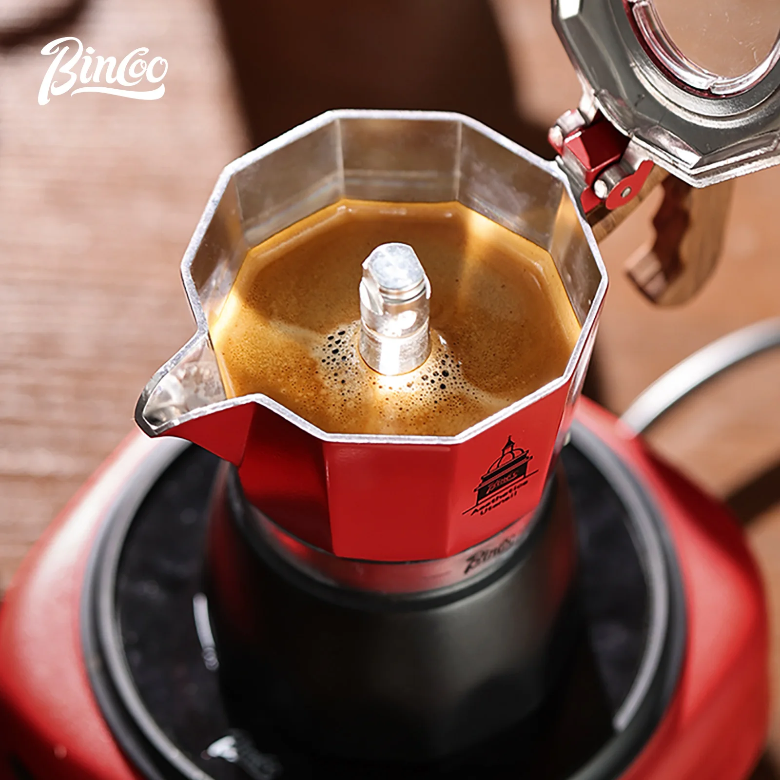 Bincoo Double Valve café Moka  - Equipment Of Coffee Machine avis et prix