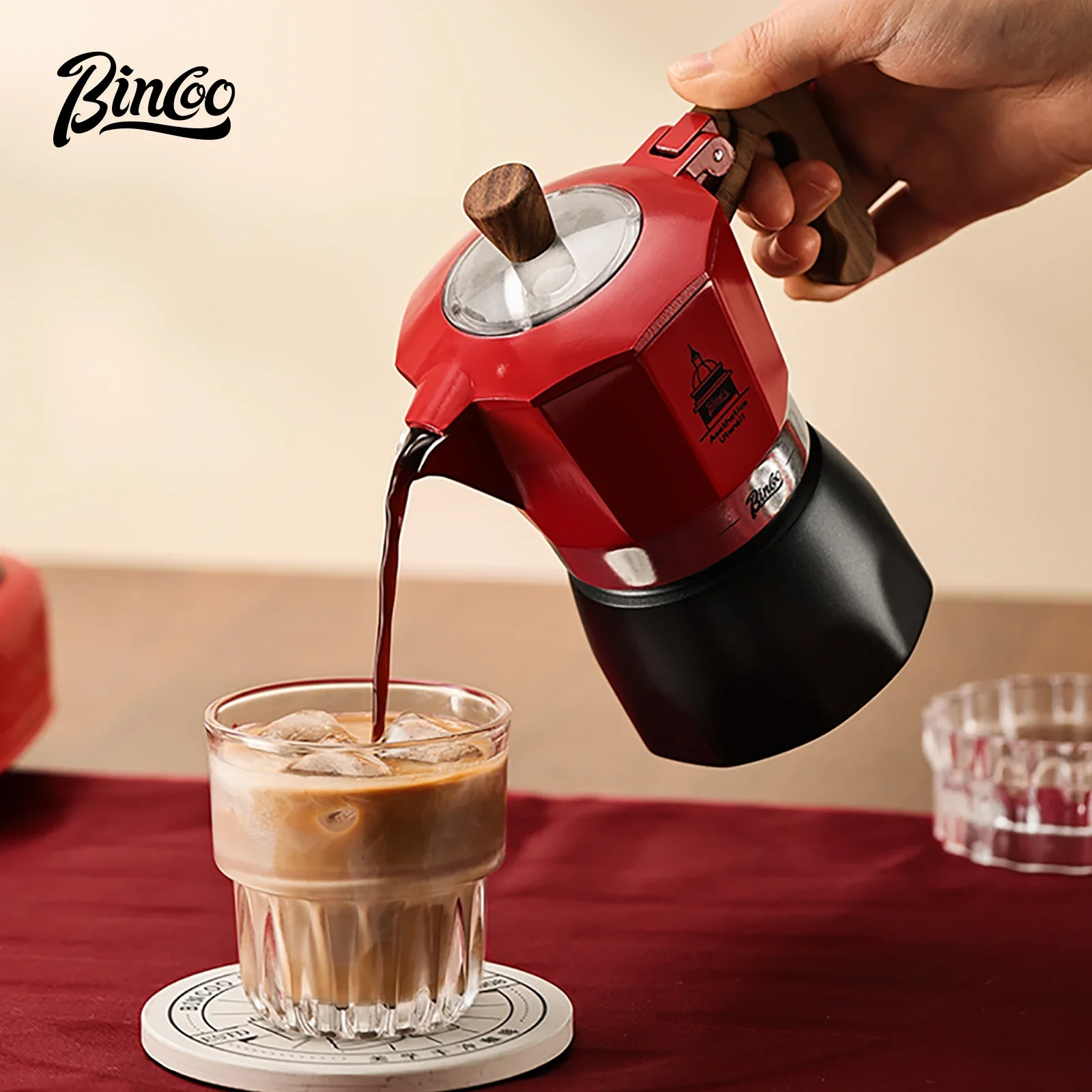 Bincoo Double Valve café Moka  - Equipment Of Coffee Machine avis et prix