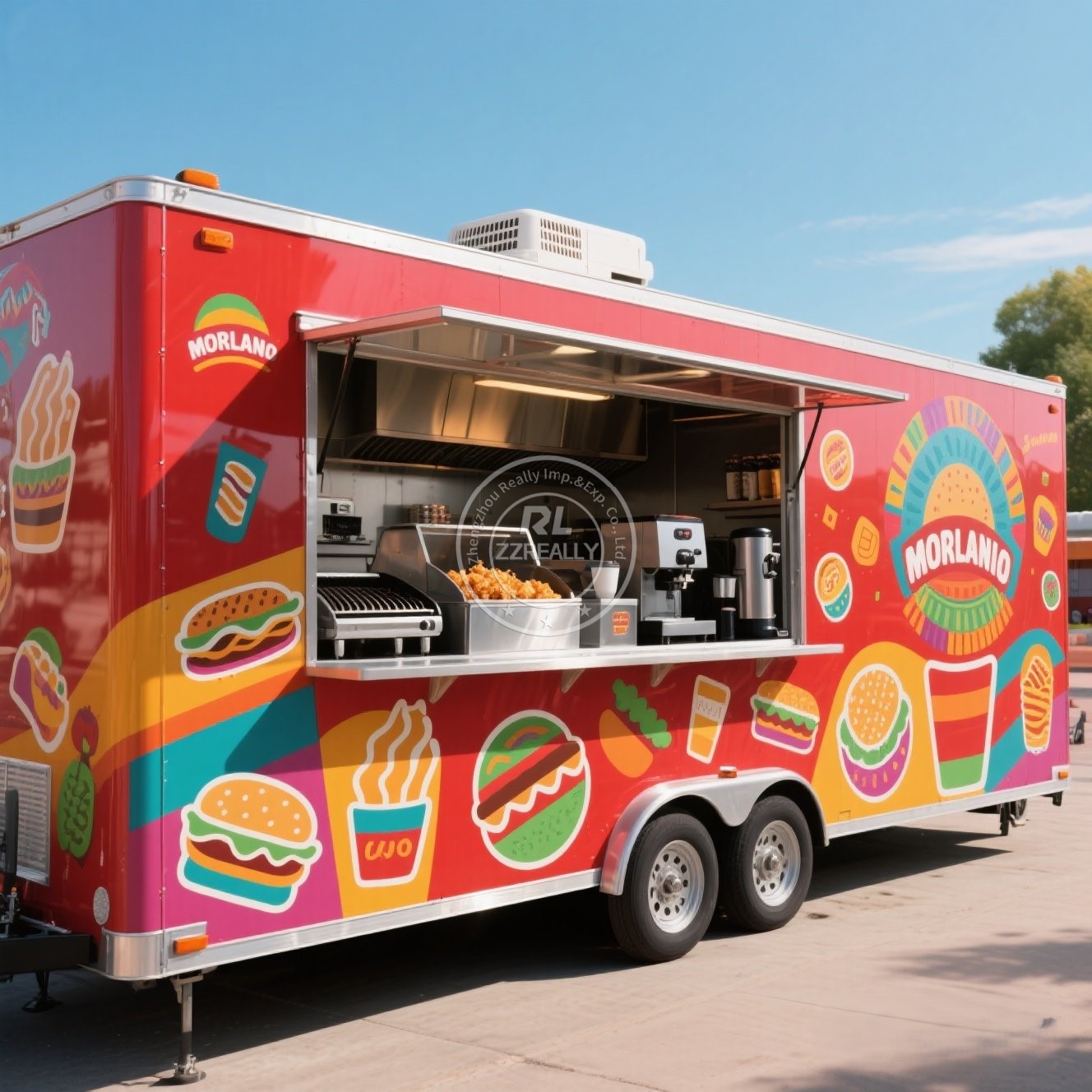 Remorque de camion de restaura - Coffee Equipment Europe avis et prix