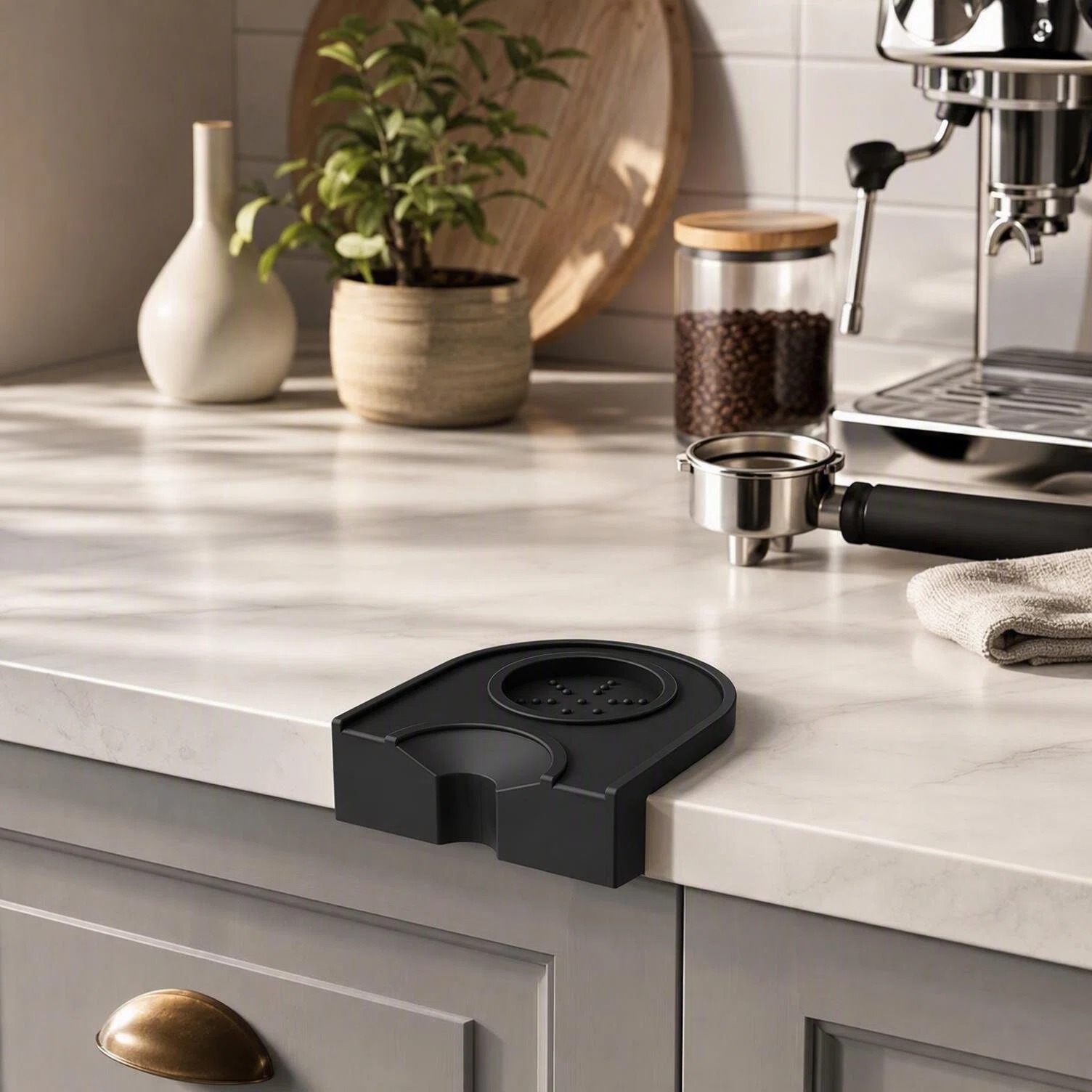 Tapis de Tamper à Café en Sili - Coffee Equipment Accessories avis et prix