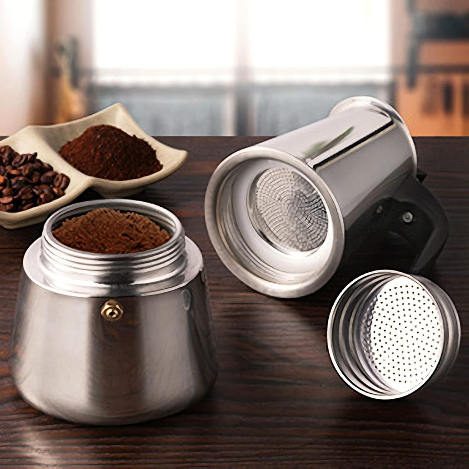 4/6/9 Tasses Moka Pot Caffe Ma - Equipment Of Coffee Machine avis et prix