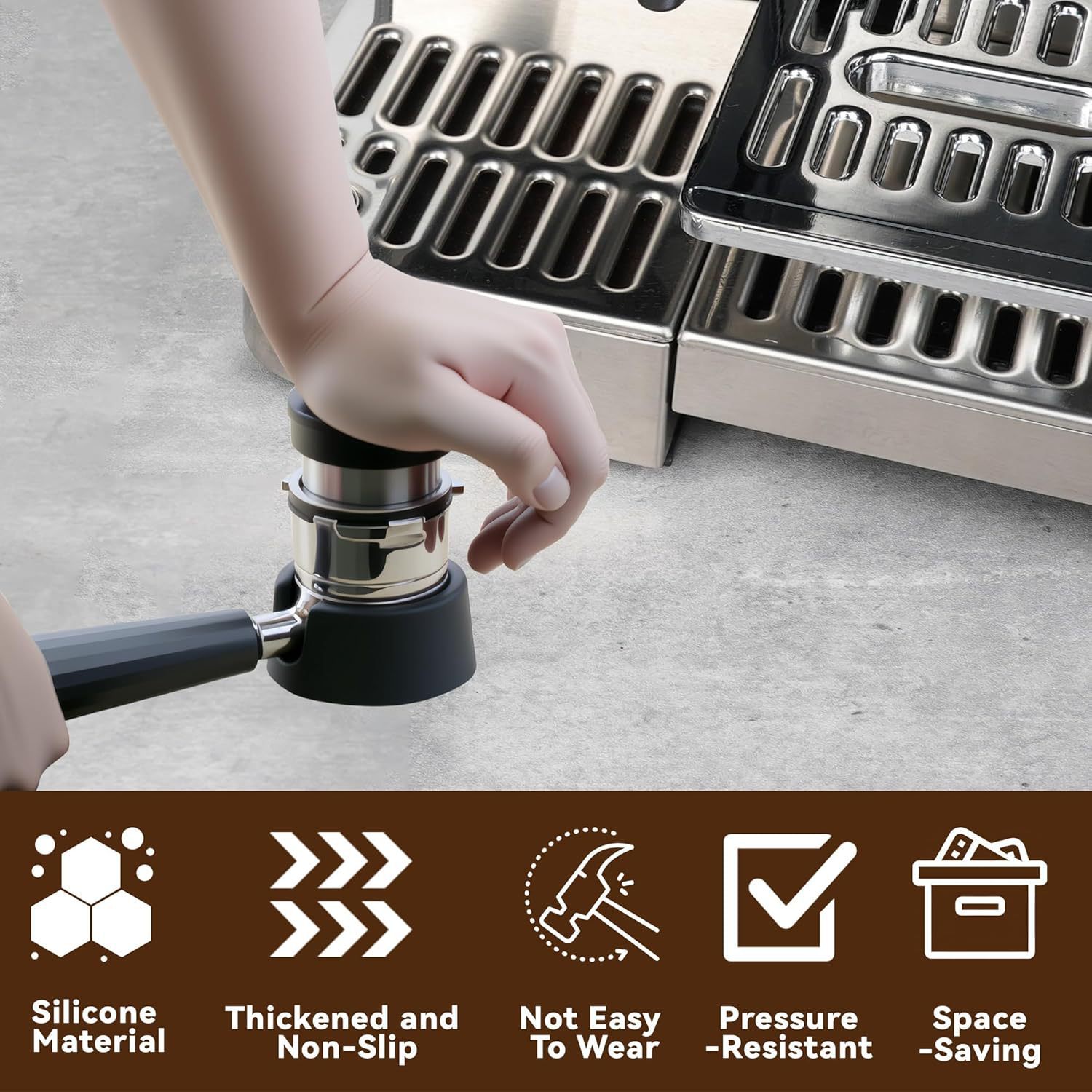 Support de porte-filtre en sil - Equipment Of Coffee Machine avis et prix